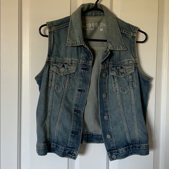 Denim blue vest - Picture 2 of 6